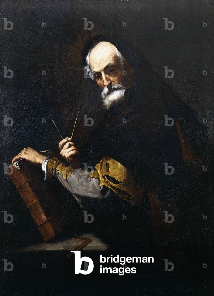 Bild von Gemälde "Ein Philosoph" von Jusepe de Ribera