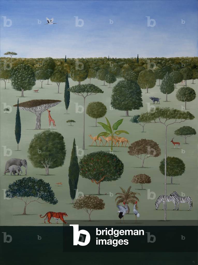 Ein bisschen Wissen ist eine gefährliche Sache, 2019 (Öl auf Leinen)