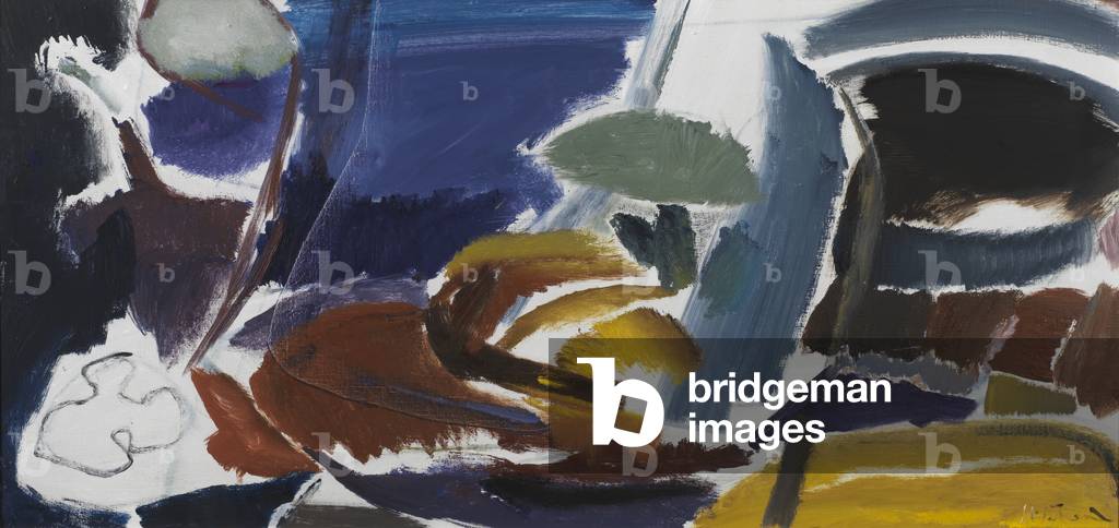 Immagine di Dipinto "Nuvola di pioggia" 1962 di Ivon Hitchens