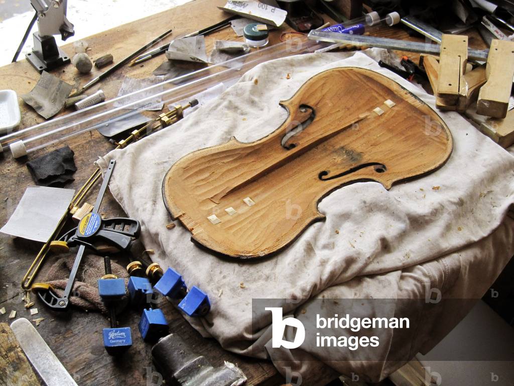 Immagine di Fotografia "riparazione violino"