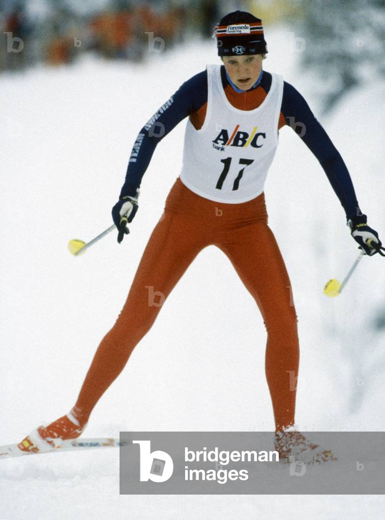 Bild von Fotografie "Vang 19860130. NM Skifahren" 1986
