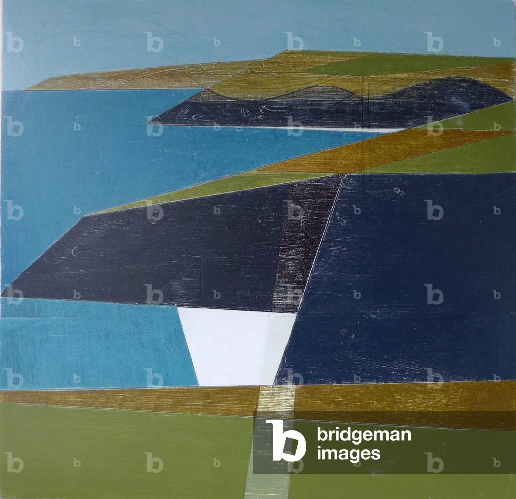 Cliff Wall 29 2014 30 x 30 cm Acryl auf Sperrholz