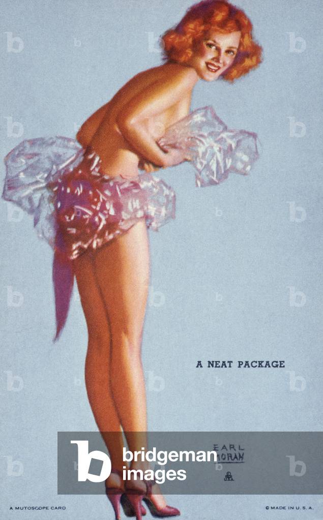 Un pacchetto pulito, Mutoscope Card, 1940 (colore lito)