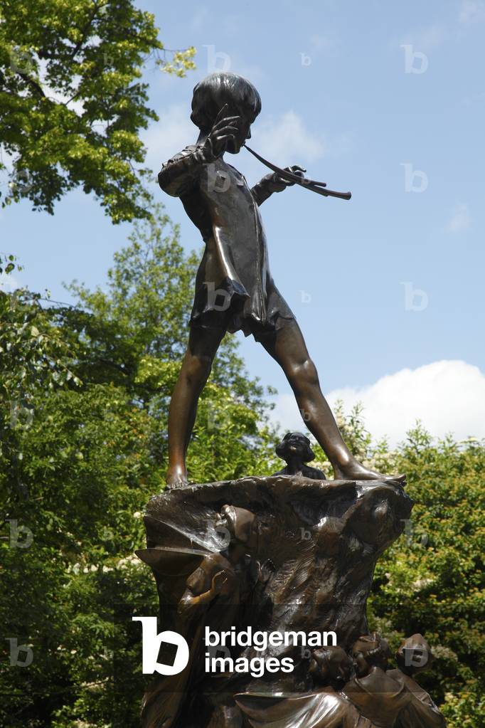 Die Peter Pan Statue, Hyde Park, London (Foto)