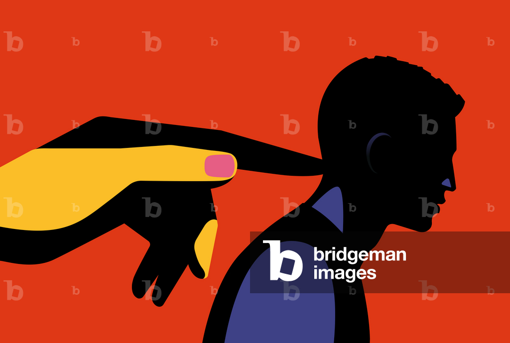 Immagine di Arte digitale "Bullizzato" 2025 di Bo Lundberg