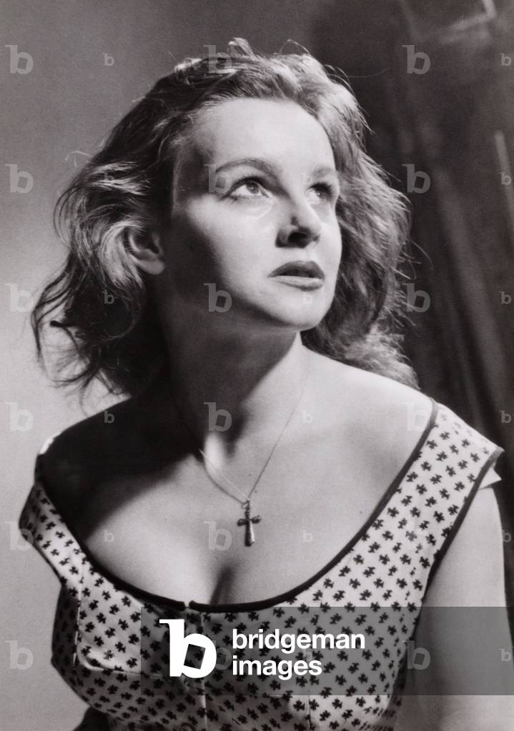 "Deutsche Schauspielerin Ingrid Andree" 1954