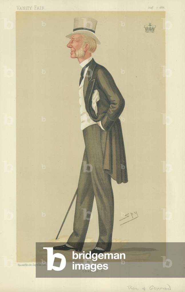 "Generalmajor Der Herzog von Grafton (Farbe litho)" von Leslie Matthew Ward