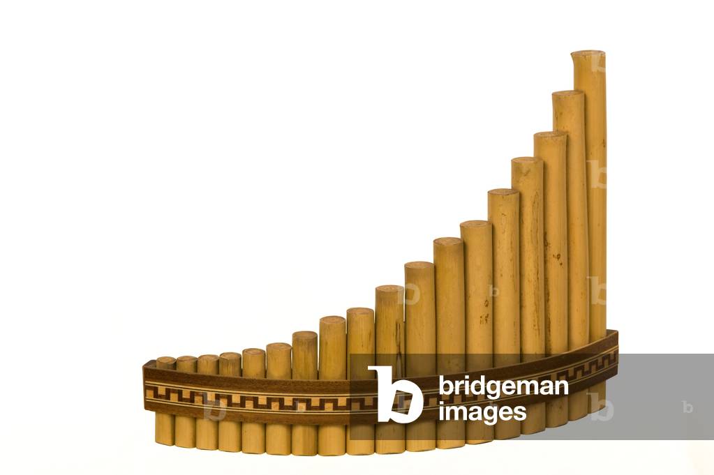 Bild von Musikinstrumente "Pan Pipes (Rumänisch)" von Richard Booth