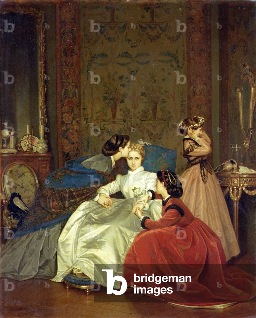 La sposa riluttante, 1866 (olio su tela)