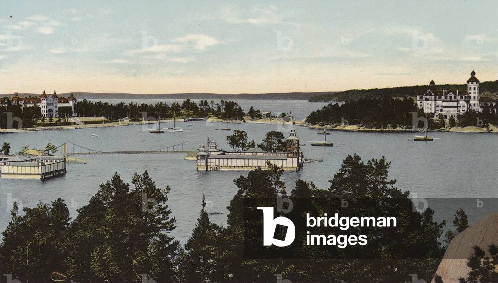 Stoccolma: Saltsjobaden (foto a colori)