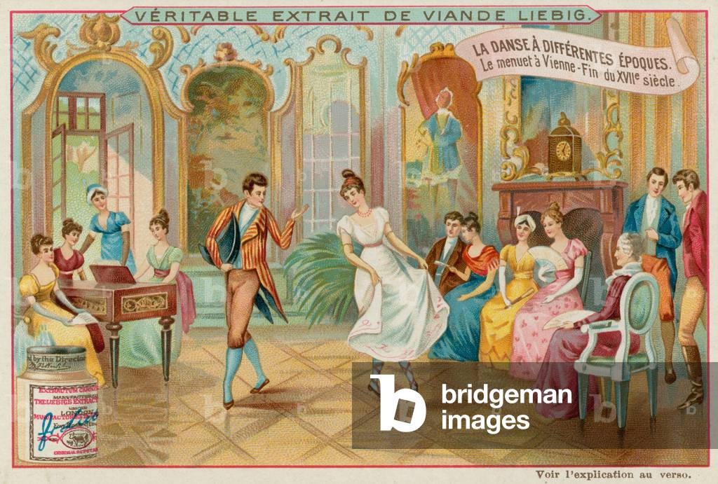 Minuetto viennese (cromolito)