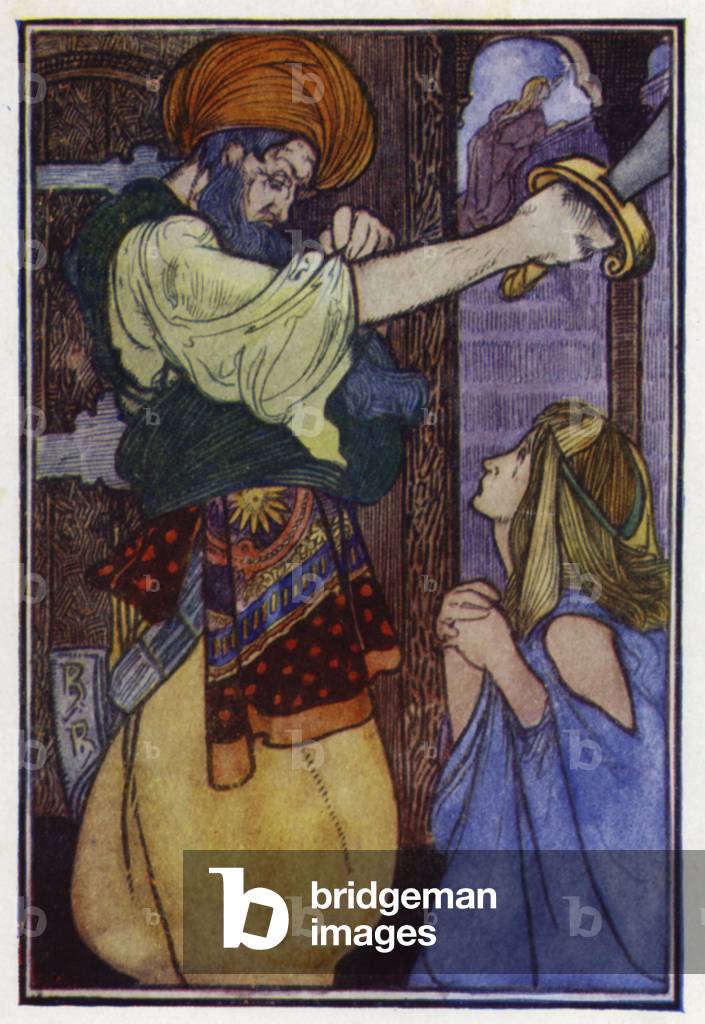 "Barba blu (colore lito)" di Charles Robinson