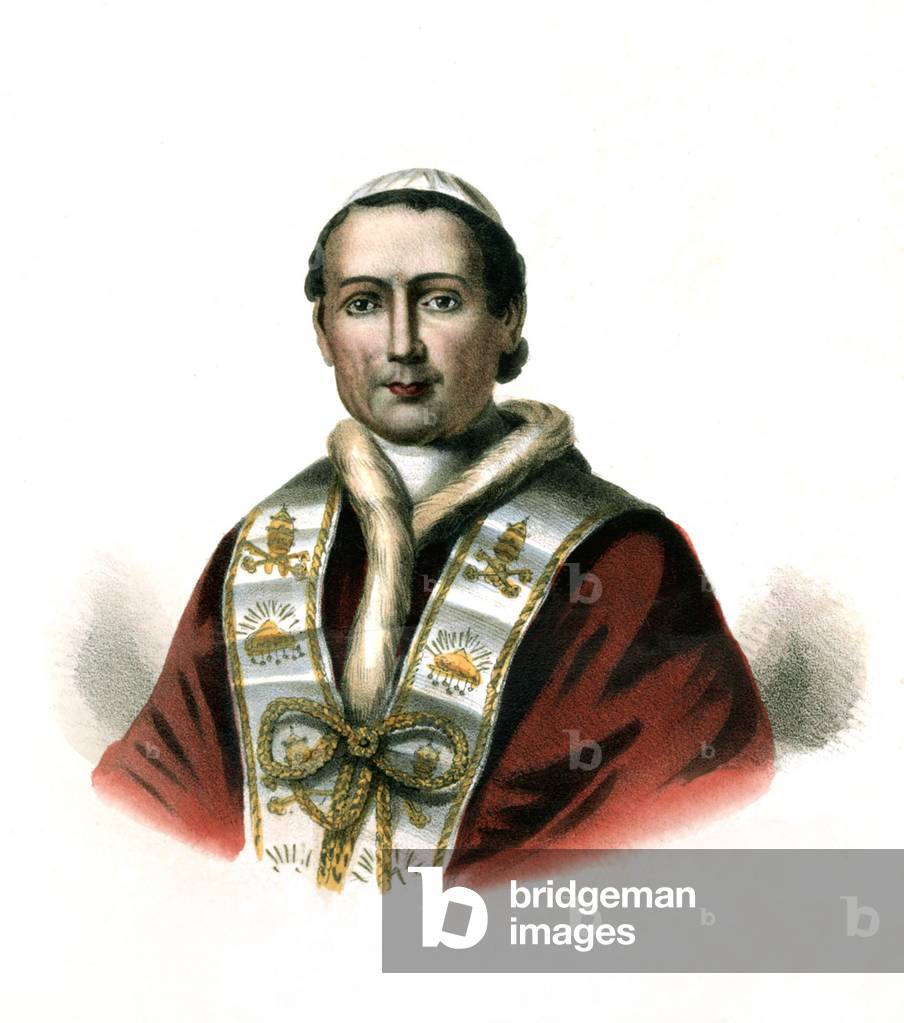 Immagine di Incisione "Papa Pio IX (1792-1878)" 1846