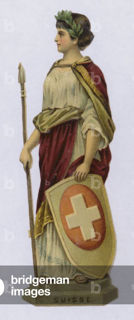 "Schweiz (chromolitho)" von European School