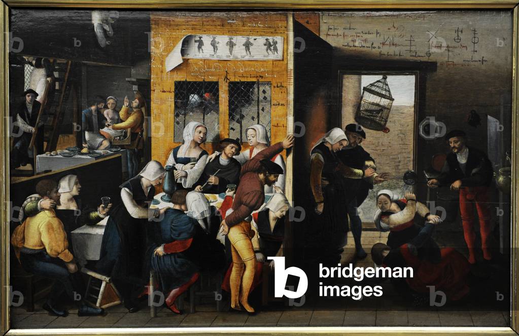 Immagine di Dipinto "Il Monogrammista di Brunswick. Pittore olandese anonimo"