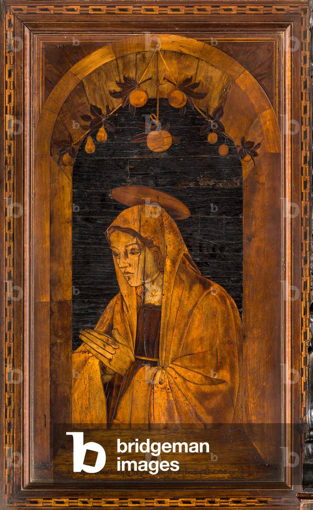 "Coro Canonicale Ligneo" 1484 di Giovanni Maria Platina