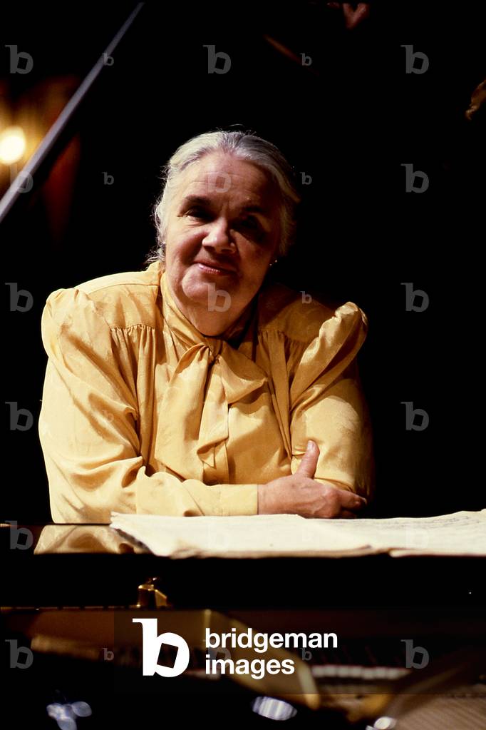 Immagine di Fotografia "Tatiana Nikolaieva pianista russo -1924 1993. Parigi - 1989" di Thierry Martinot