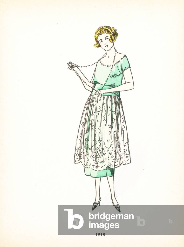 Ladies fashion, 1918 (coloris litho)