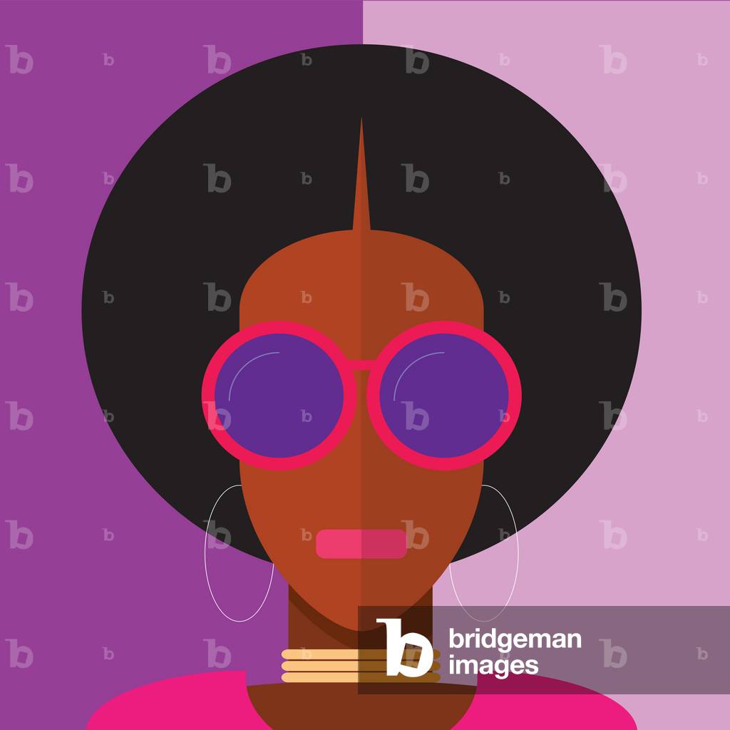 "Afro Girl" 2020 von Nick Diggory