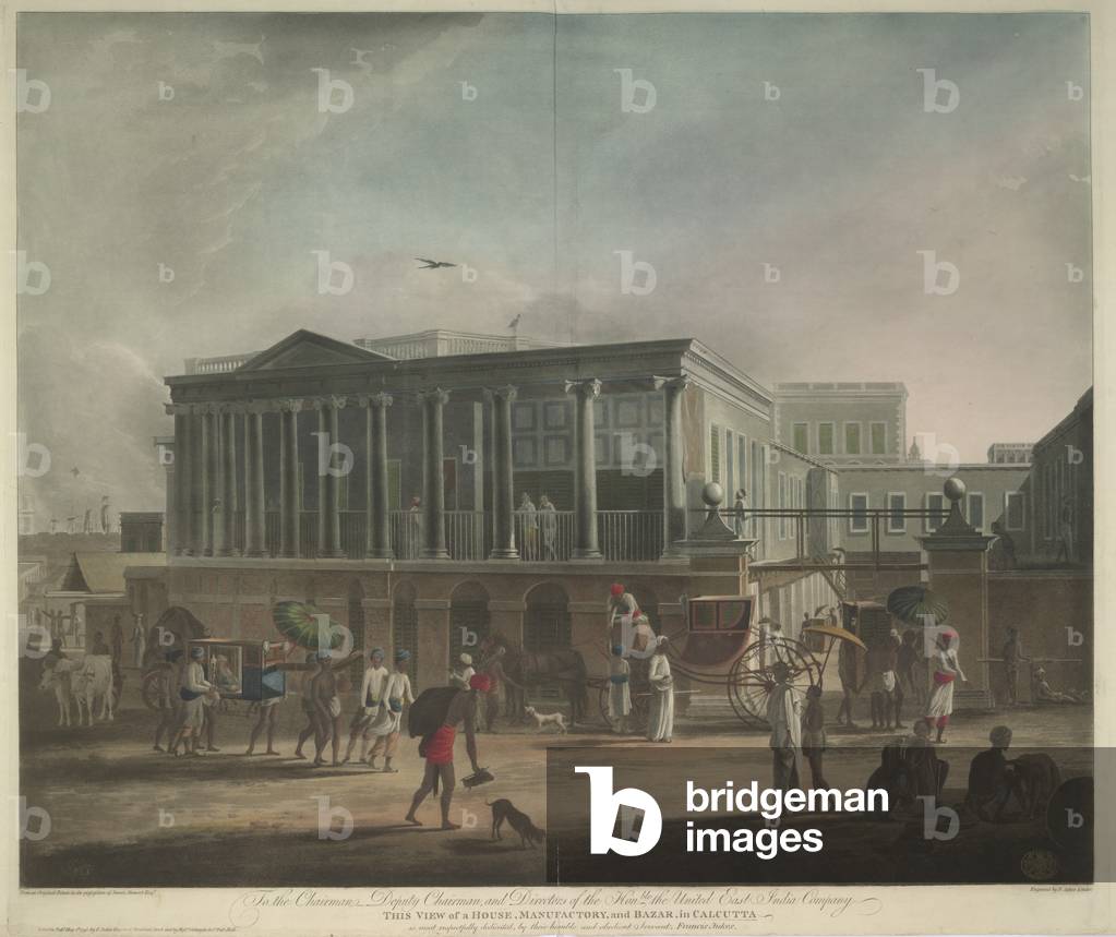 View of a House 1795 by Francis Jukes