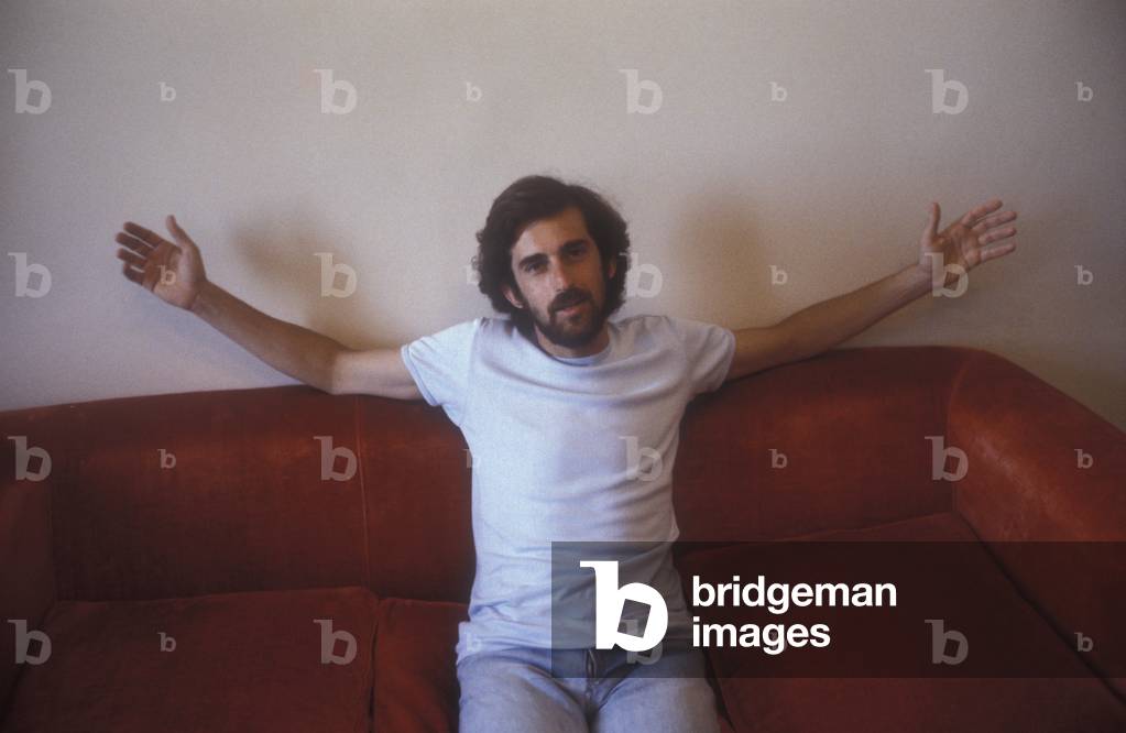 Bild von Fotografie "Nanni Moretti" 1981 von Marcello Mencarini