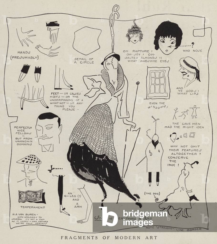 Modernste Kunst (Litho)