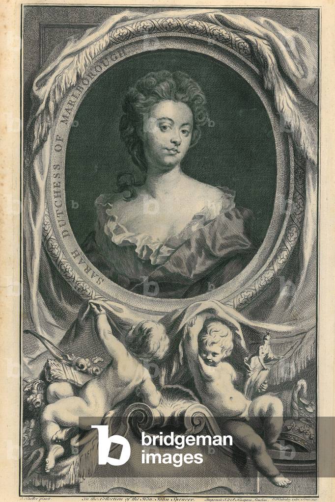 "Duchessa di Marlborough", 1745 di Jacobus Houbracken