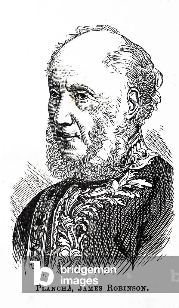 James Planche., b/w
