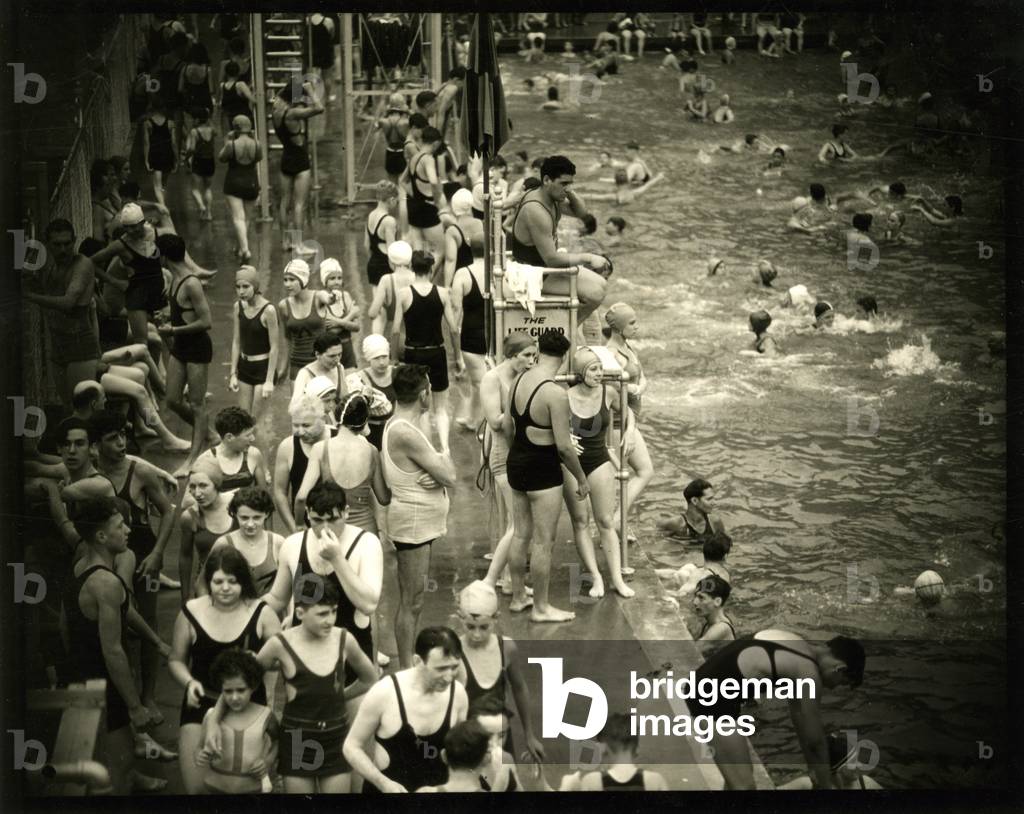 Immagine di Fotografia "Cascade Pool" 1920 di Irving Browning, b/w