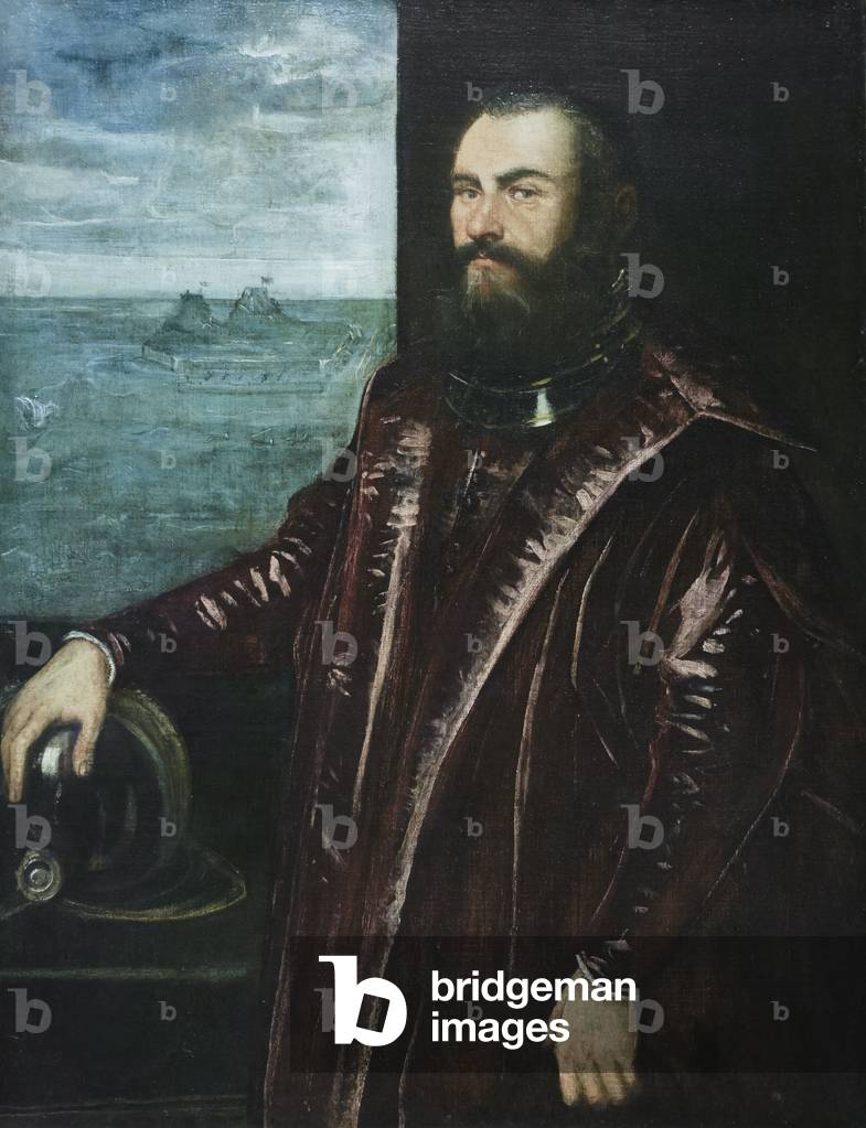 Bildnis eines venezianischen Admirals, um 1570 (Öl auf Leinwand)