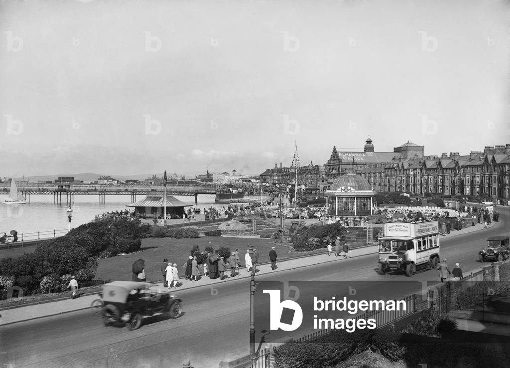 Immagine di Fotografia "Morecambe lungomare", b/w