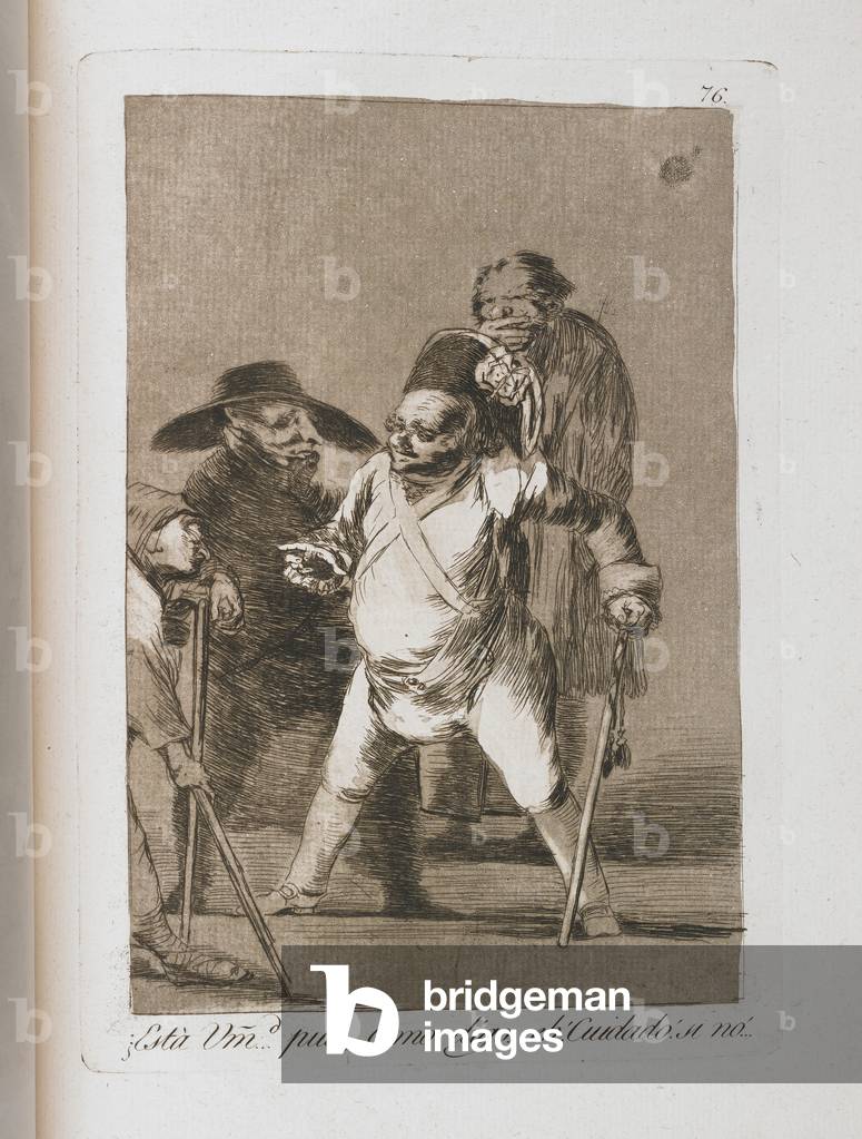 piatto da los caprichos, 1797-1798