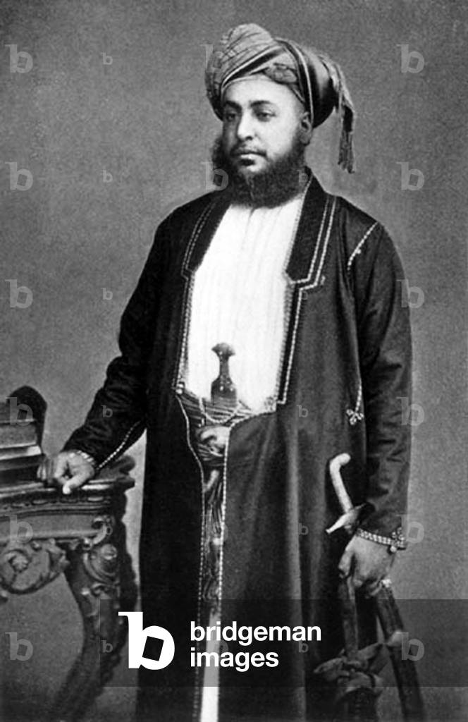 Tanzania / Zanzibar Sayyid Barghash bin Said alBusaid, Sultan of