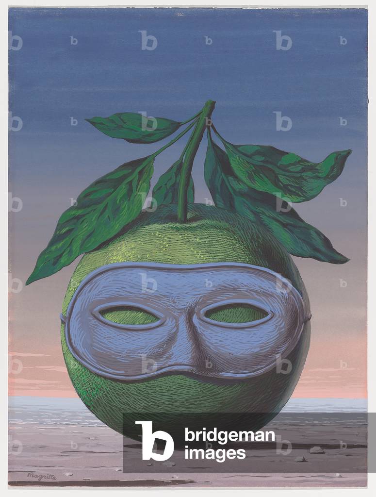 Image of Painting depicting Souvenir de voyage 1961 by Rene Magritte