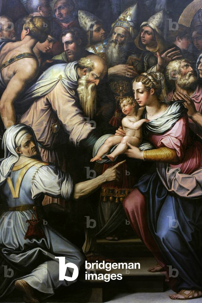 "Presentazione di Gesù al Tempio" di Giorgio Vasari