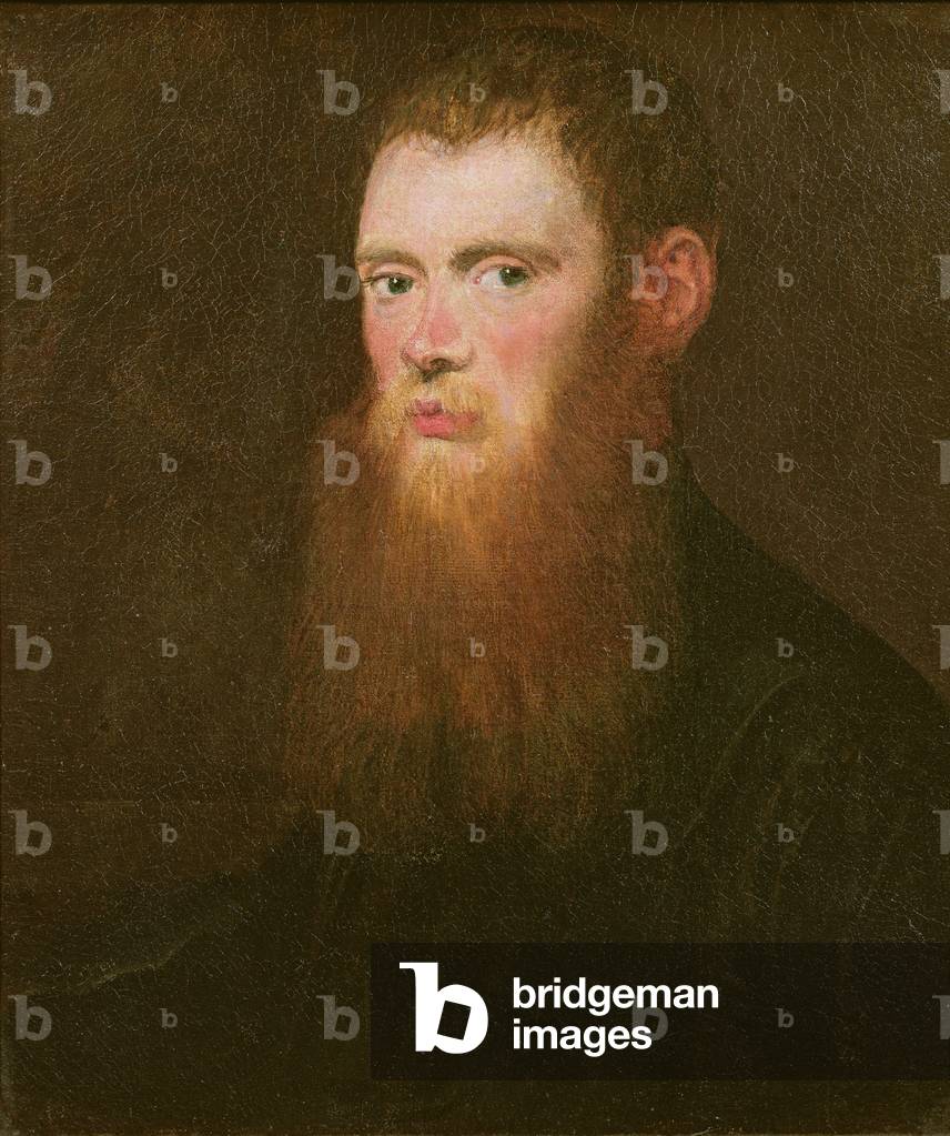 Ritratto di un uomo barbuto, pensato per essere Lorenzo Soranzo (olio su tela)