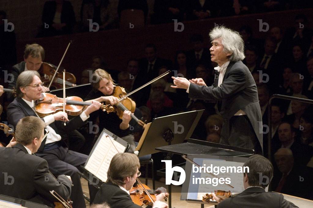 Seiji Ozawa dirigiert Berliner Philharmoniker beim Luzerner Festival 2007