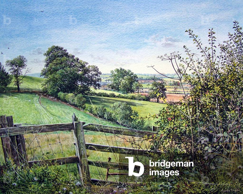 "Blick nach Süden (Aquarell)" von Martin Taylor