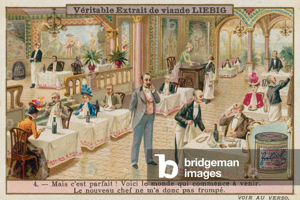 Il nuovo chef (cromolito)