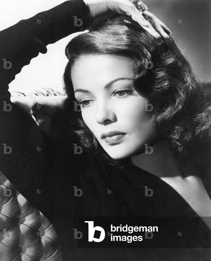 Bild von Fotografie "GENE TIERNEY (s/w-Foto)" 1940, b/w
