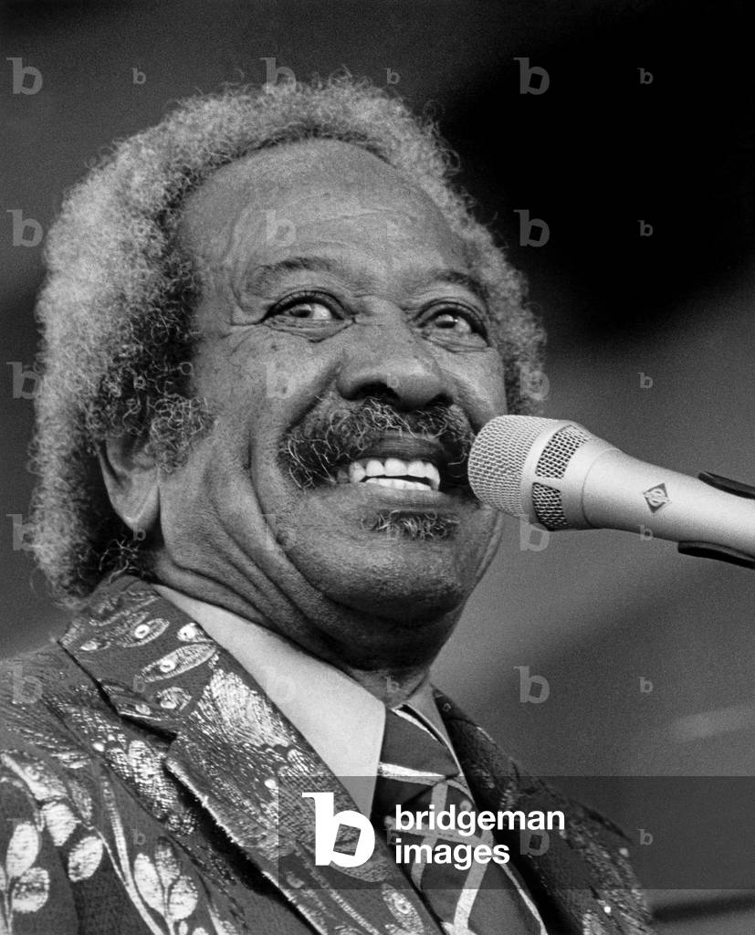 Immagine di Fotografia "Allen Toussaint", 2011 di Chris Felver, b/w