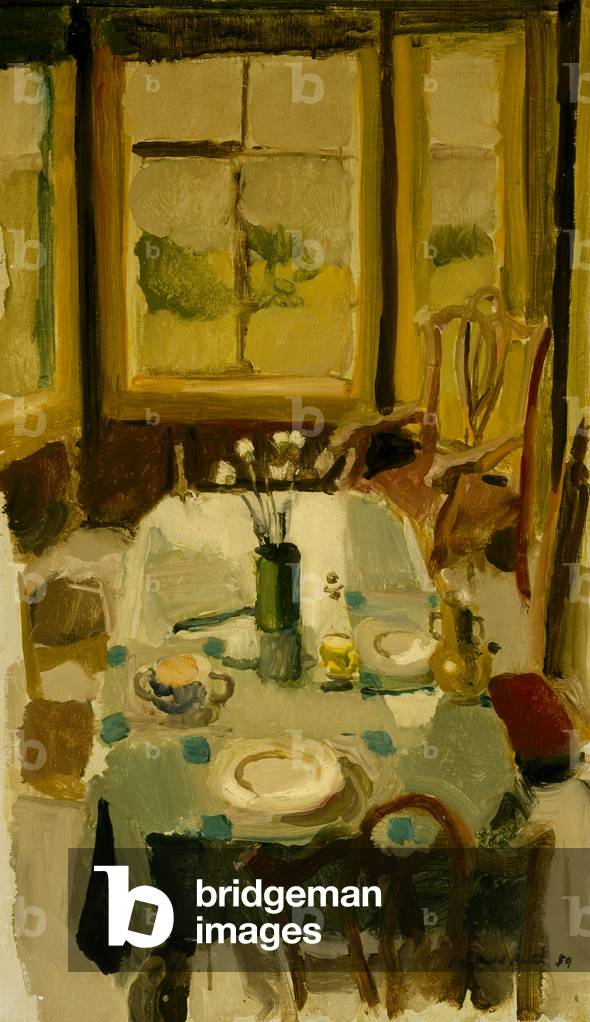 Room Interior, 1959 (oil on canvas)