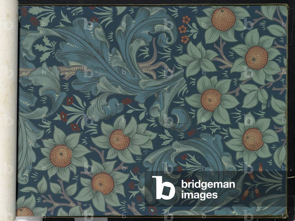 Orchard, pattern #364, Wallpaper Sample Book (page 85), before 1917 (printed paper)