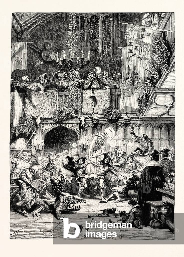 Tudor Times: festeggiamenti di Natale nella Sala Baronale.