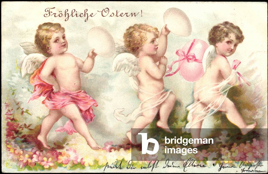 Image of Print depicting Congratulations Easter