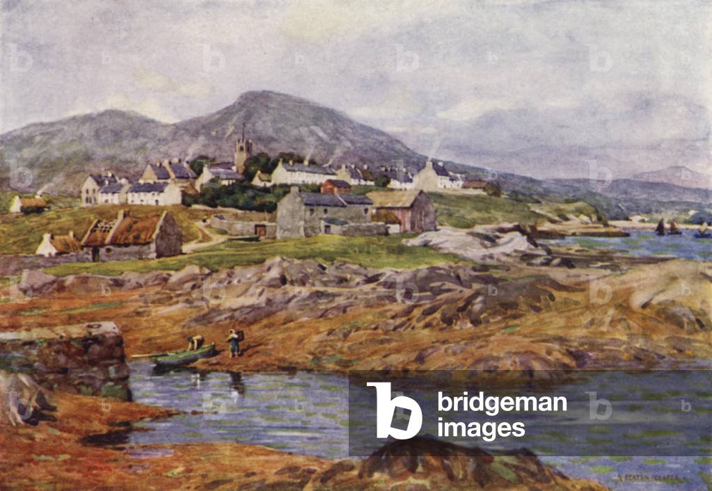 "il villaggio di Roundstone" di Alfred Heaton Cooper
