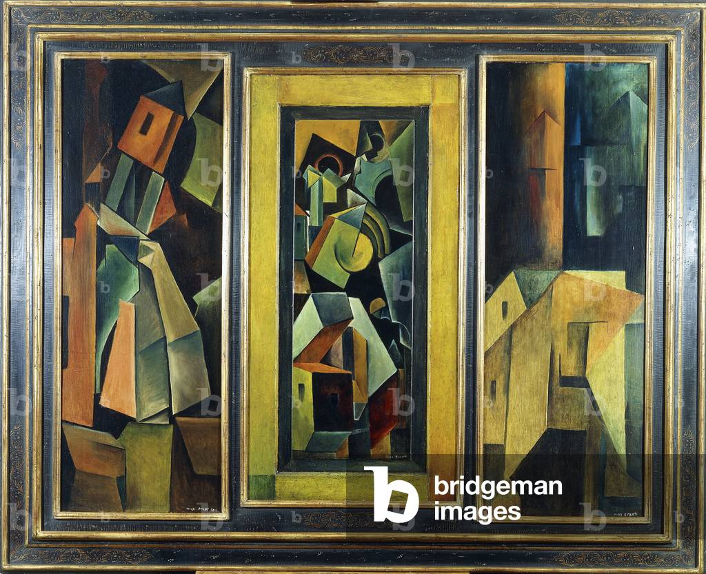 "Mobelbemalung", 1914 von Max Ernst