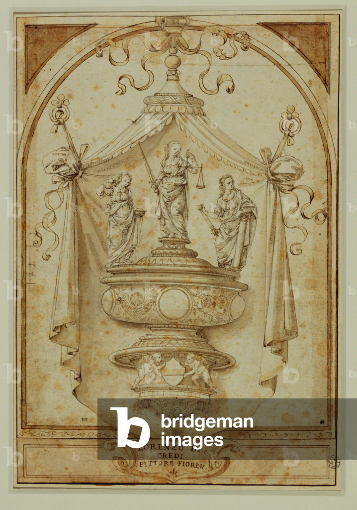 Studie für ein Begräbnisdenkmal ...