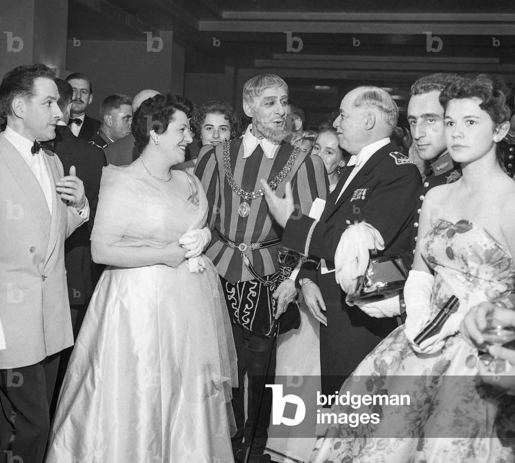 Immagine di Fotografia "

Il Marechal June e Jean Yonnel" 1957, b/w