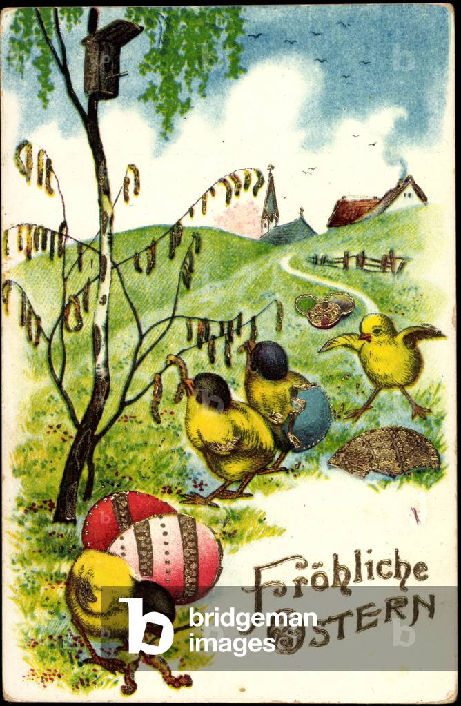 Immagine di Stampa "Goffratura Felice Pasqua"